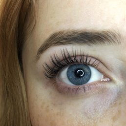 Lash lift & tint. No makeup- this is what I'll be waking up too every morning