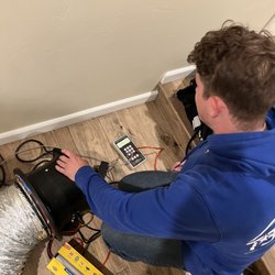T3 Energy - Roman performing a duct test