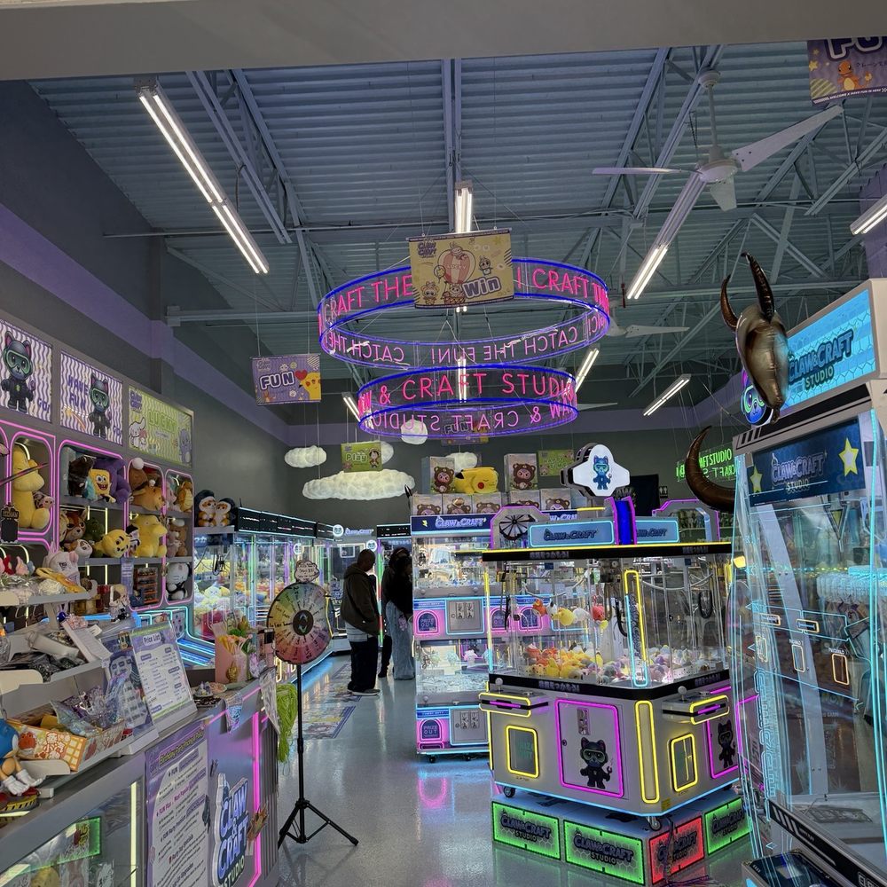 Claw and Craft Studio - Arcades Near Me - Houston, Texas Claw and Craft Studio - Arcades Near Me - Houston, Texas