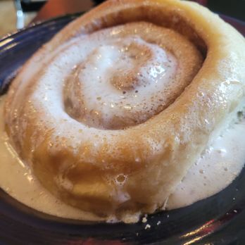 WiseCracks Cafe - Fresh warmed cinnamon roll. - Breakfast & Brunch Near Me - Corvallis, Oregon