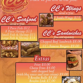 CC's Creole Corner Kitchen On Wheels - menu - Food Trucks Near Me - Cypress, Texas CC's Creole Corner Kitchen On Wheels - menu - Food Trucks Near Me - Cypress, Texas