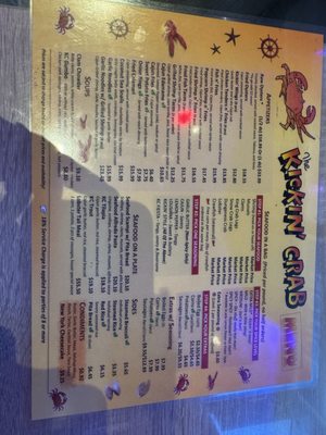 Menu photo 2 The Kickin' Crab Buena Park, CA Menu photo 2 The Kickin' Crab Buena Park, CA