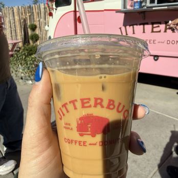 Jitterbug Coffee & Donuts - Coconut latte - Donuts Near Me - Holladay, Utah