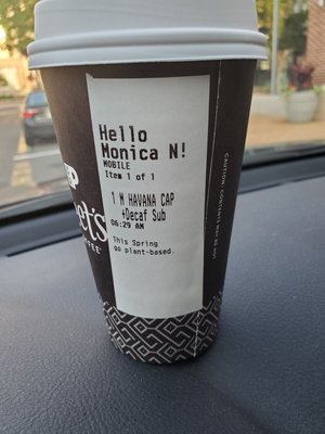 Peet's Coffee by null