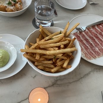 Lucian Books and Wine - Fries and Jamón Ibérico - Wine Bars Near Me - Atlanta, Georgia Lucian Books and Wine - Fries and Jamón Ibérico - Wine Bars Near Me - Atlanta, Georgia