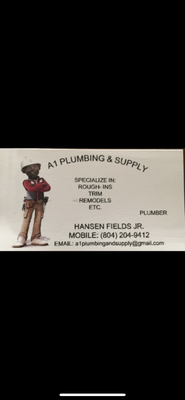 A1 Plumbing & Supply Logo