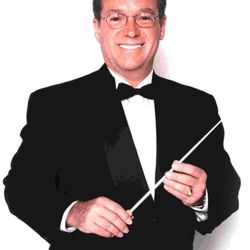 Glenn Tinturin - Ready to conduct an orchestra.