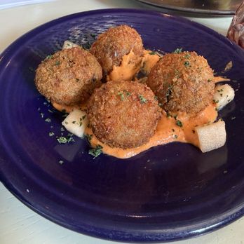 Encina - Brisket croquettes - New American Near Me - Dallas, Texas