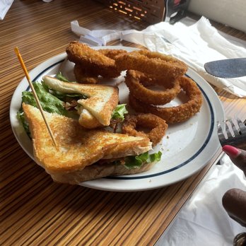 IHOP - BLT WITH onion rings - American Near Me - Walterboro, South Carolina