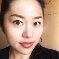 Eyebrows done almost 1 year ago! Lips tattoo and lash enhancement ( eyeliner ) done today