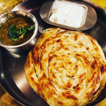 Anjappar - Parotta with shrimp masala - Indian Near Me - New York, New York