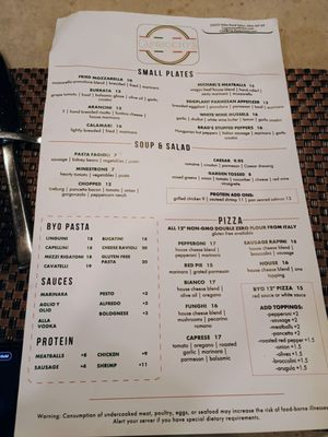 Menu photo 2 Capriccio's Solon, OH