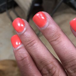 These DIP NAILS are only 1 week and 2 days old! 1 chipped and the rest lifting! Disappointed These DIP NAILS are only 1 week and 2 days old! 1 chipped and the rest lifting! Disappointed