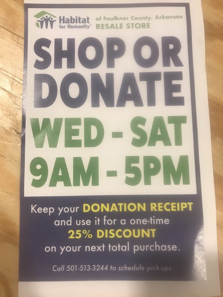 Habitat For Humanity Of Faulkner County - social services organization in Conway, AR