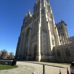 Outside of the Washington Cathedral Outside of the Washington Cathedral