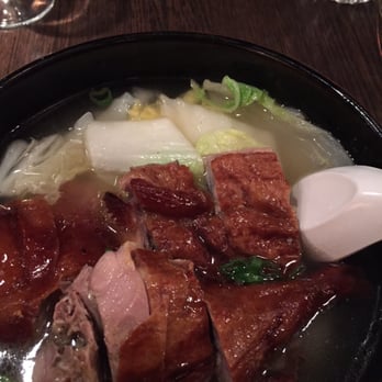 New King - Peking duck soup with wide noodles - Chinese Near Me - Amsterdam, New Hampshire New King - Peking duck soup with wide noodles - Chinese Near Me - Amsterdam, New Hampshire