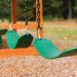 Backyard Products Georgia - Replacement swings can be purchased seperately. Our swing have safety-covered chains!