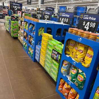 Walmart Supercenter - a variety of snacks - Grocery Near Me - Mebane, North Carolina