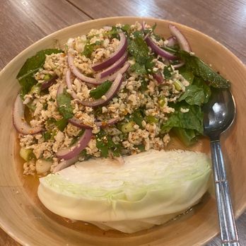 Siam Station - Larb Chicken Salad - Thai Near Me - Irvine, California
