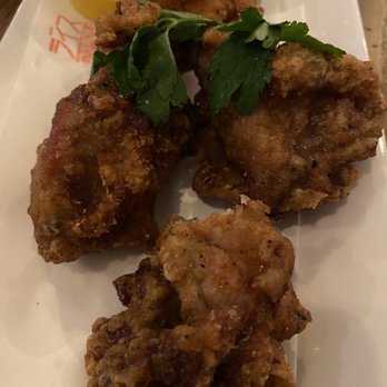 Raisu - Chicken karaage with lemon and salt&white pepper. Love at first bite is real. - Japanese Near Me - Vancouver, British Columbia