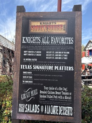 Menu photo 1 Knights' Smokehouse BBQ Carlsbad, CA Menu photo 1 Knights' Smokehouse BBQ Carlsbad, CA