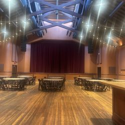 Whiskey City's Liberty Theater - This is the theater area they do have shows