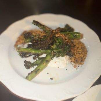 St Pierre Steak And Seafood - Roasted Broccolini for $15 you get 4-5 pieces. Not worth it really! - Seafood Near Me - Minneapolis, Minnesota St Pierre Steak And Seafood - Roasted Broccolini for $15 you get 4-5 pieces. Not worth it really! - Seafood Near Me - Minneapolis, Minnesota