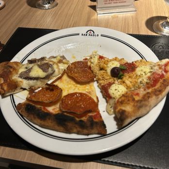 San Paolo Pizzeria - Three different pizzas from their experience. - Pizza Near Me - Honolulu, Hawaii