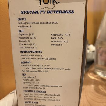 Yolk - Marina City - Menu - Breakfast & Brunch Near Me - Chicago, Illinois Yolk - Marina City - Menu - Breakfast & Brunch Near Me - Chicago, Illinois