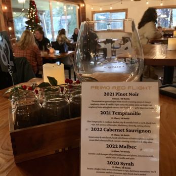 14 Acres Vineyard & Winery - A red flight - Wineries Near Me - Ridgefield, Washington 14 Acres Vineyard & Winery - A red flight - Wineries Near Me - Ridgefield, Washington