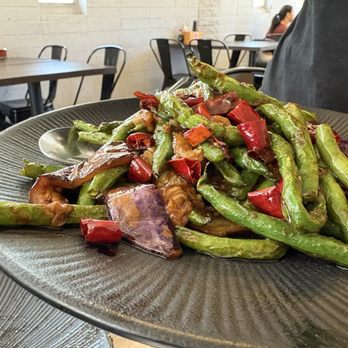 Chloe’s Kitchen - Stir Fried Eggplant & String Bean - Asian Fusion Near Me - Santa Cruz, California Chloe’s Kitchen - Stir Fried Eggplant & String Bean - Asian Fusion Near Me - Santa Cruz, California
