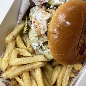The Gripper Kitchen - Chef Tony Special and Parmesan fries - Fast Food Near Me - Pearland, Texas