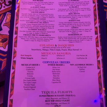José's Torta Mexicana - Menu as of 5/6/26 - Mexican Near Me - Arlington, Massachusetts José's Torta Mexicana - Menu as of 5/6/26 - Mexican Near Me - Arlington, Massachusetts
