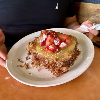 Original Breakfast House - Strawberry and Lemon Curd French Toast Stack - Breakfast & Brunch Near Me - Phoenix, Arizona