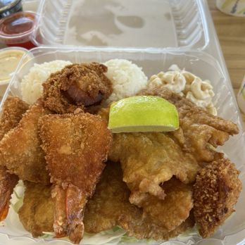 Best Hawaiian BBQ - 2. Seafood Platter - Barbeque Near Me - San Jose, California Best Hawaiian BBQ - 2. Seafood Platter - Barbeque Near Me - San Jose, California