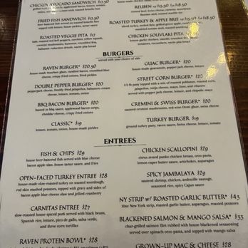 Raven Gastropub - Menu June '26 - Gastropubs Near Me - Scottsdale, Arizona Raven Gastropub - Menu June '26 - Gastropubs Near Me - Scottsdale, Arizona