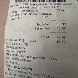 Best Buy Alamo Ranch - Research for services not rendered