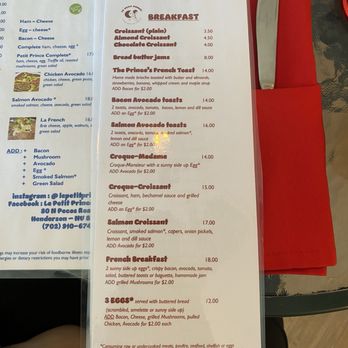 Le Petit Prince - breakfast menu - Creperies Near Me - Henderson, Nevada Le Petit Prince - breakfast menu - Creperies Near Me - Henderson, Nevada