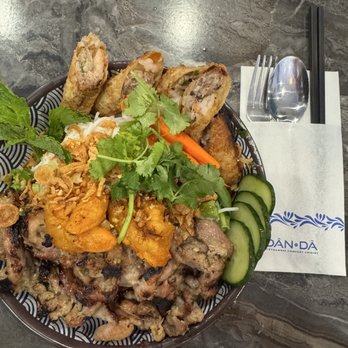 Dan Da - NB4. BUN THIT XAU HANOI // PORK SKEWER BOWL COMBO - Vietnamese Near Me - Aurora, Colorado