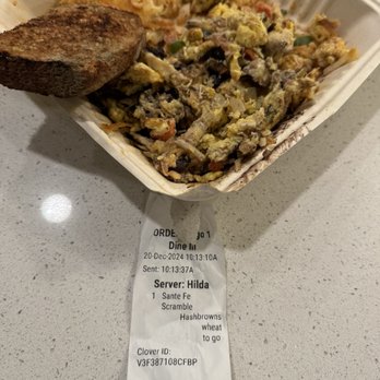 Patty's Eggnest - The moldy toast they served me. TO GO - Breakfast & Brunch Near Me - Tukwila, Washington Patty's Eggnest - The moldy toast they served me. TO GO - Breakfast & Brunch Near Me - Tukwila, Washington