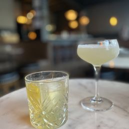 Left: Pacific gold. Right: lemon drop Left: Pacific gold. Right: lemon drop