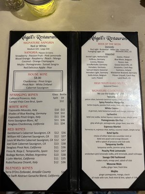 Menu photo 6 Abigails Restaurant Linden, NJ Menu photo 6 Abigails Restaurant Linden, NJ