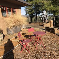 Yosemite Cellars - Adorable outside area.