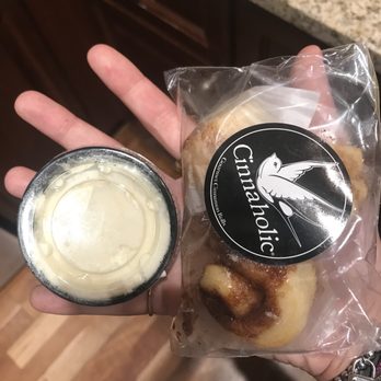 Cinnaholic - Thought I was getting something else.. cold baby buns - Desserts Near Me - Atlanta, Georgia Cinnaholic - Thought I was getting something else.. cold baby buns - Desserts Near Me - Atlanta, Georgia