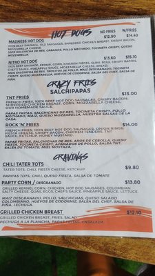Menu photo 5 Tnt burger Tampa, FL