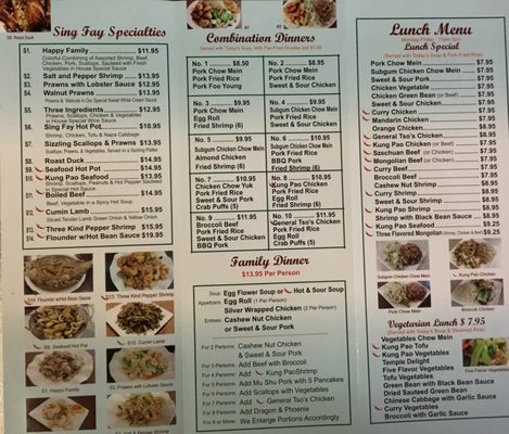 Menu photo 3 Sing Fay Monmouth, OR Menu photo 3 Sing Fay Monmouth, OR