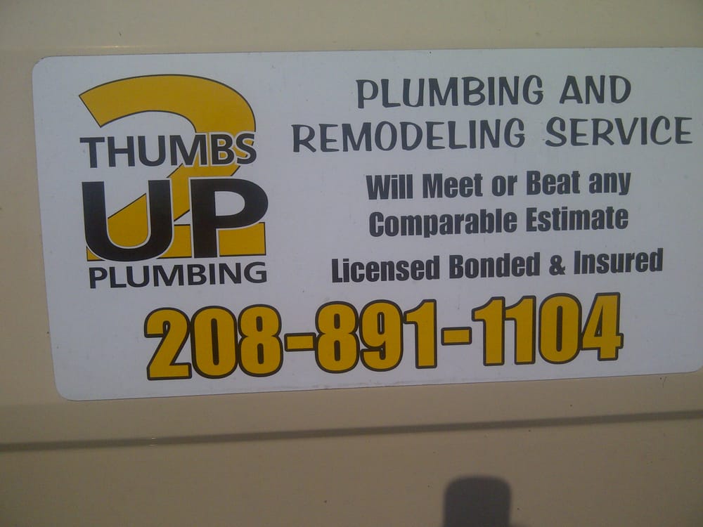 Slide of 2 Thumbs Up Plumbers & Remodelers