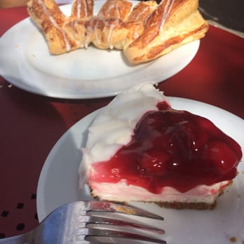 Timeless Coffee - Cheesecake and a bear claw - Bakeries Near Me - Oakland, California