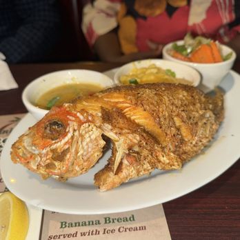 Irie Diner Caribbean Restaurant - Red Snapper - Caribbean Near Me - Orange Park, Florida