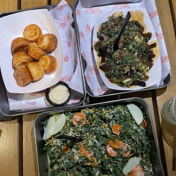 Expat BBQ - Happy Hour - Brazilian cheese puffs, brisket mac, kale salad - Bars Near Me - Saint Louis, Missouri